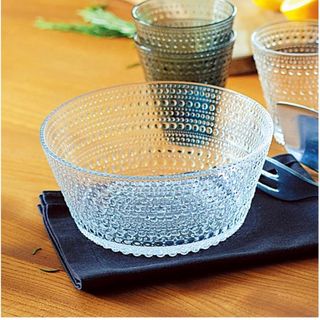 iittala - イッタラ カステヘルミ クリア ボウル 直径20cm 特大 廃盤の ...