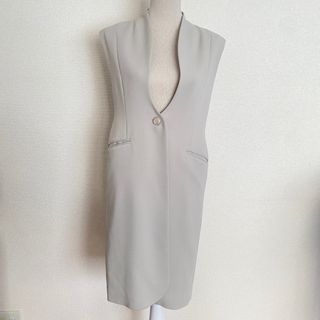 アメリヴィンテージ(Ameri VINTAGE)のAmeri vintage WAVE COLLAR ANGULAR VEST(ベスト/ジレ)