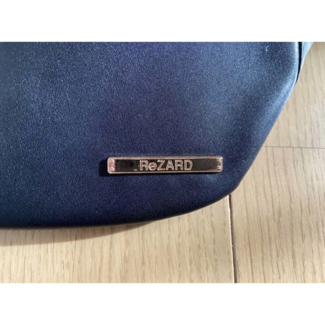 rezardヒカルMetal Plate Leather Body Bag - ボディーバッグ