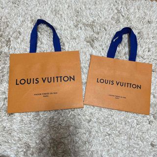 ルイヴィトン(LOUIS VUITTON)の♡LOUIS VUITTON ルイヴィトン ショップ袋2枚セット おまけ付き♡(ショップ袋)