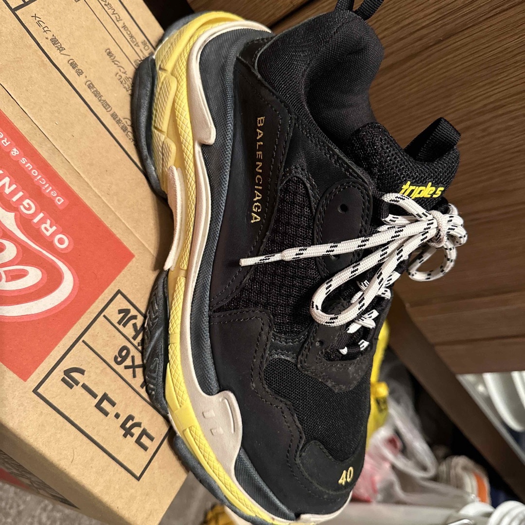 Balenciaga triple s 40ブラック