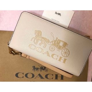 コーチ(COACH) シグネチャー 財布(レディース)（ゴールド/金色系）の