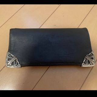 クロムハーツ ロング シングルフォールド チップス 長財布 財布 ウォレット