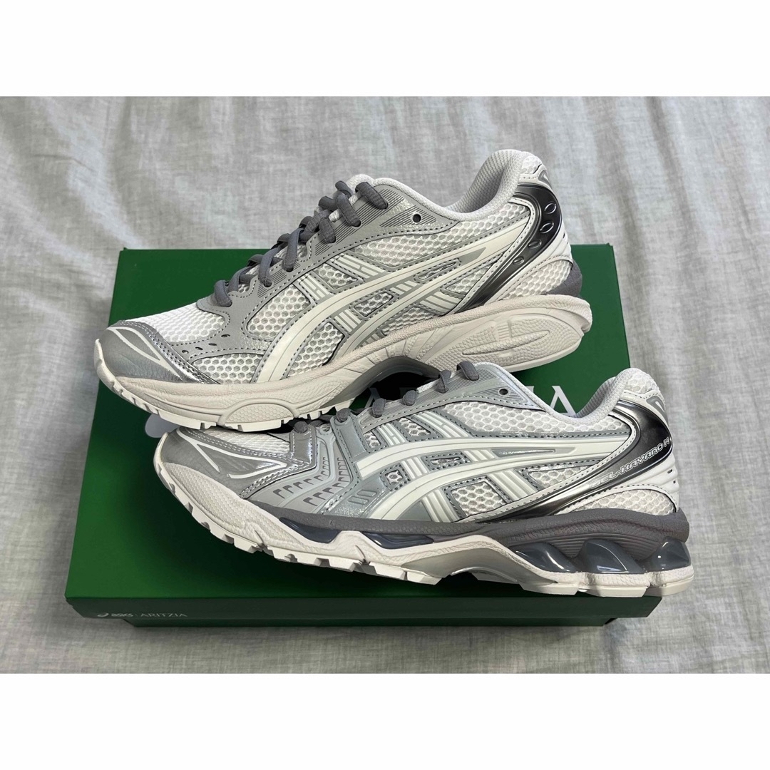 新品】ARITZIA asics gel Kayano14 アシックス グレー-