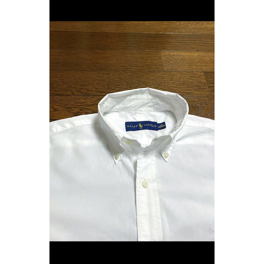 POLO RALPH LAUREN(ポロラルフローレン)のラルフローレン ボタンダウン 半袖 シャツ ホワイト XS     NO1526 メンズのトップス(シャツ)の商品写真