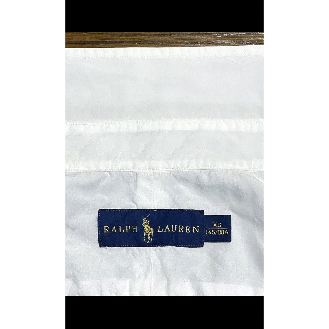 POLO RALPH LAUREN(ポロラルフローレン)のラルフローレン ボタンダウン 半袖 シャツ ホワイト XS     NO1526 メンズのトップス(シャツ)の商品写真