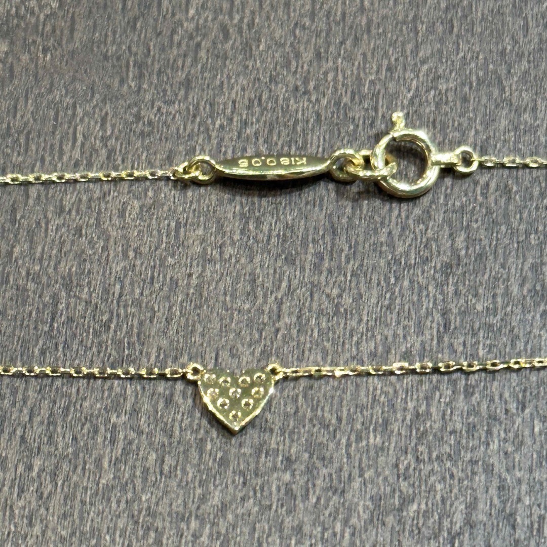 アーカー ハートパヴェ ネックレス わざとらしい 0.05CT アーカー ハートパヴェ ネックレス わざとらしい 0.05CT