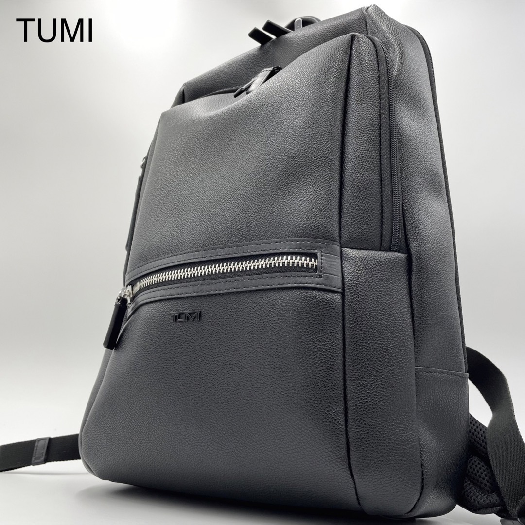 TUMI(トゥミ)のTUMI【美品】トゥミ バックパック リュック 黒 ビジネス 仕事 メンズ メンズのバッグ(バッグパック/リュック)の商品写真