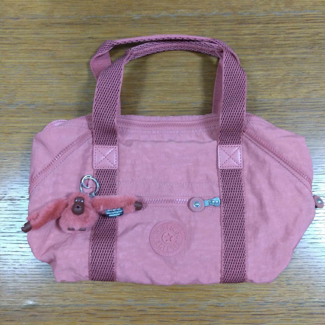 【新品未使用】キプリング kipling バッグ Dream Pink