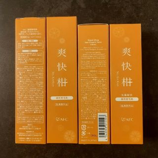 AFC エーエフシー 薬用 育毛剤 爽快柑 120ml × 4(スカルプケア)