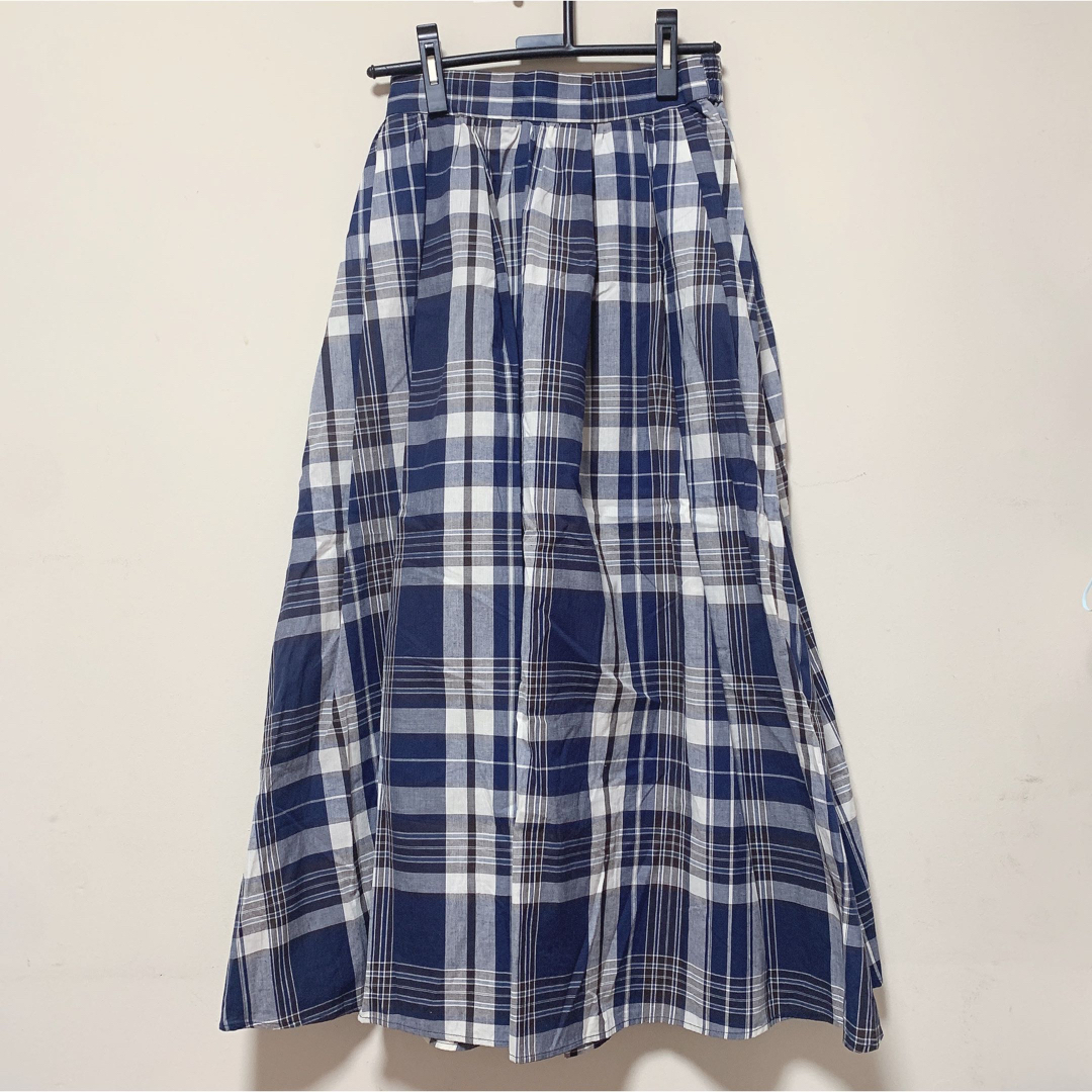 しまむら(シマムラ)のterawear emu TRWチェック フレアスカート tera スカート レディースのスカート(ロングスカート)の商品写真