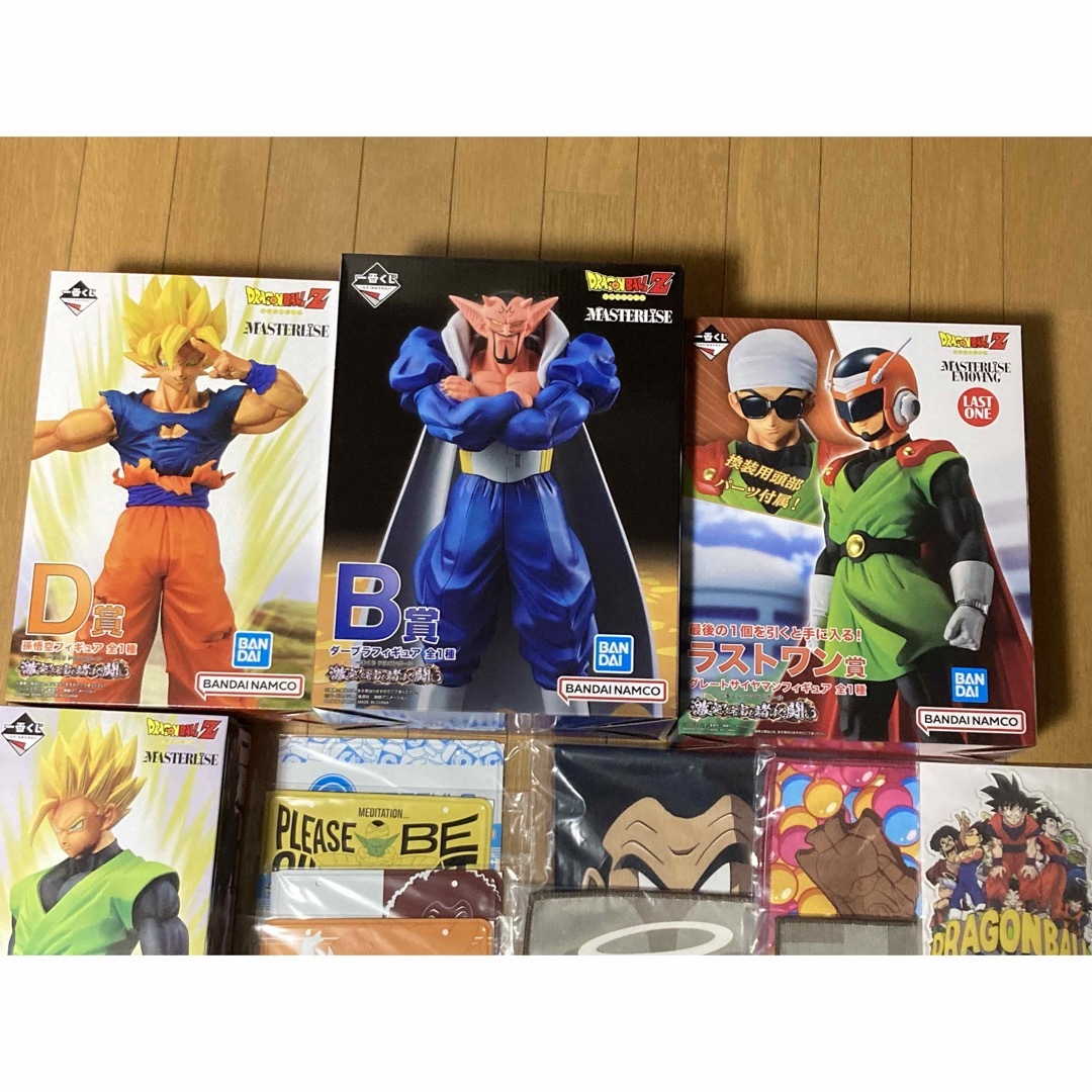 BANDAI(バンダイ)の一番くじ　ドラゴンボールZ  激突！宇宙を賭けた闘い　フィギュア4種　おまけ付き エンタメ/ホビーのフィギュア(アニメ/ゲーム)の商品写真