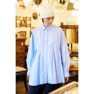 nagonstans - nagonstans curve-hem shirtの通販｜ラクマ