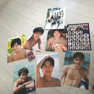 ジャニーズ(Johnny's)のステッカー付き美少年トレカhihi b少年Galaxy写真集(アート/エンタメ)