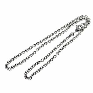 クロムハーツ CHROME HEARTS ■ 【 NE CHAIN 18 】 NEチェーン シルバー ネックレス　w15792