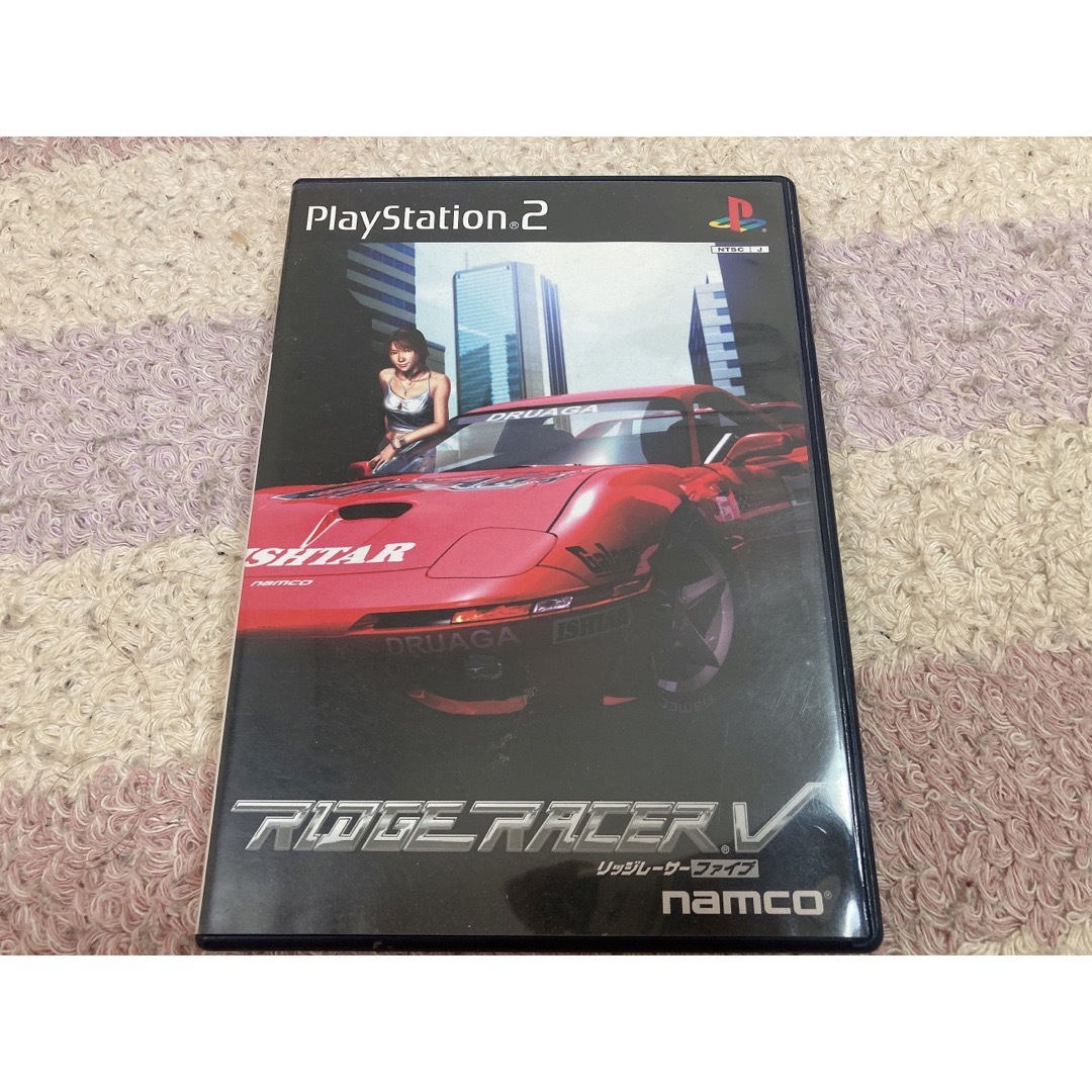 PlayStation2(プレイステーション2)のリッジレーサーファイブ エンタメ/ホビーのゲームソフト/ゲーム機本体(家庭用ゲームソフト)の商品写真