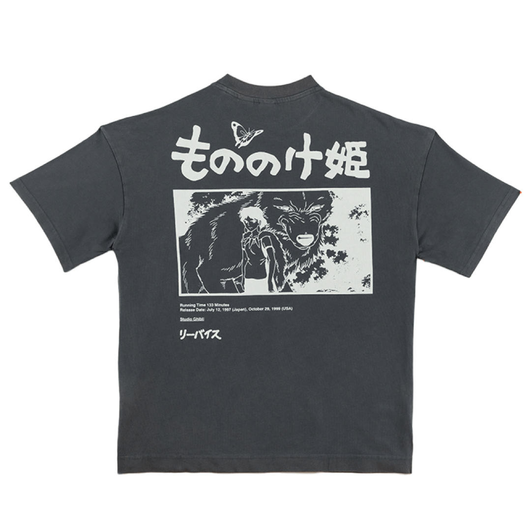 Levi's(リーバイス)のLevi's もののけ姫　SAN ＆ WOLF TEE Sサイズ メンズのトップス(Tシャツ/カットソー(半袖/袖なし))の商品写真