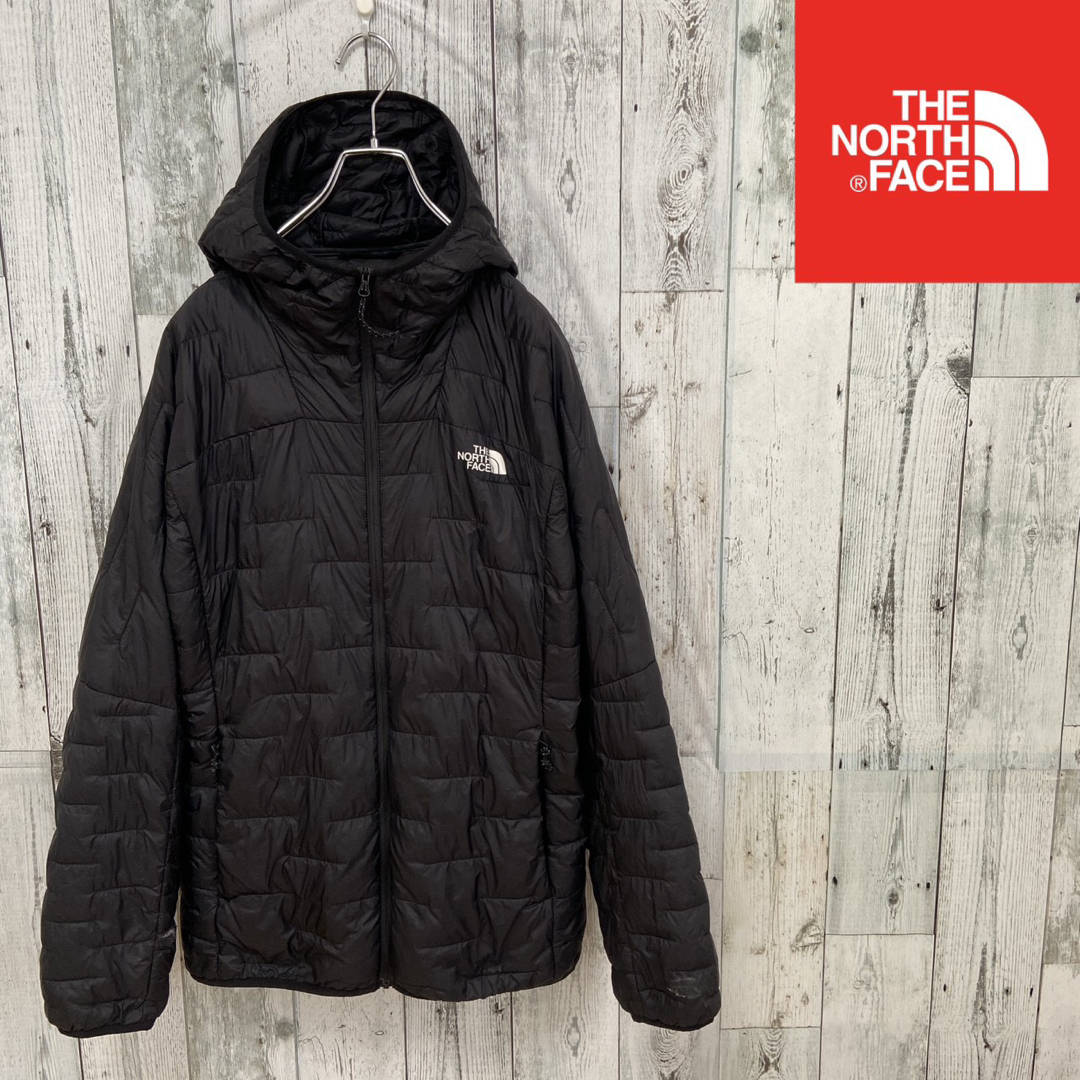 THE NORTH FACE(ザノースフェイス)の【訳あり☆オススメ】ノースフェイス　中綿ジャケット　ブラック　レディース2XL レディースのジャケット/アウター(その他)の商品写真