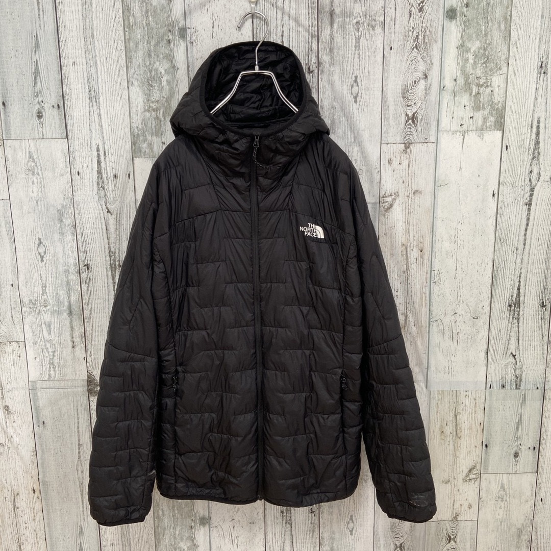 THE NORTH FACE(ザノースフェイス)の【訳あり☆オススメ】ノースフェイス　中綿ジャケット　ブラック　レディース2XL レディースのジャケット/アウター(その他)の商品写真