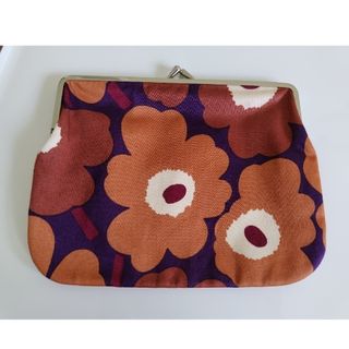 マリメッコ(marimekko)のマリメッコ　がま口　ポーチ　pb　レア(ポーチ)