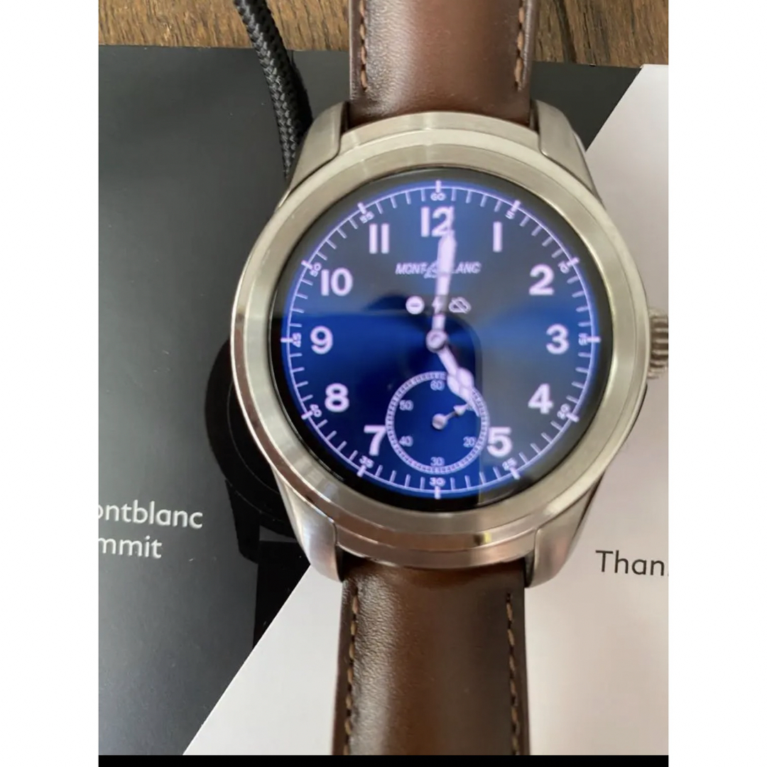 美品☆Mont Blanc スマートウォッチ-