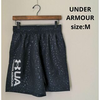 アンダーアーマー(UNDER ARMOUR)のアンダーアーマー トレーニング ハーフパンツ ジム ブラック M メンズ 黒(ショートパンツ)