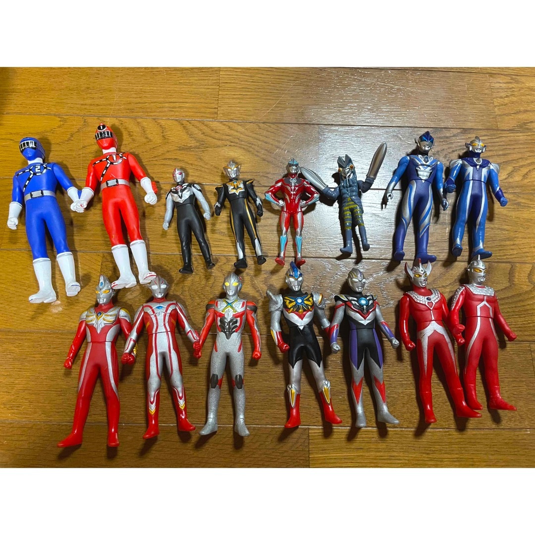 ウルトラマン トッキュウジャー ソフビ まとめ売り - 特撮