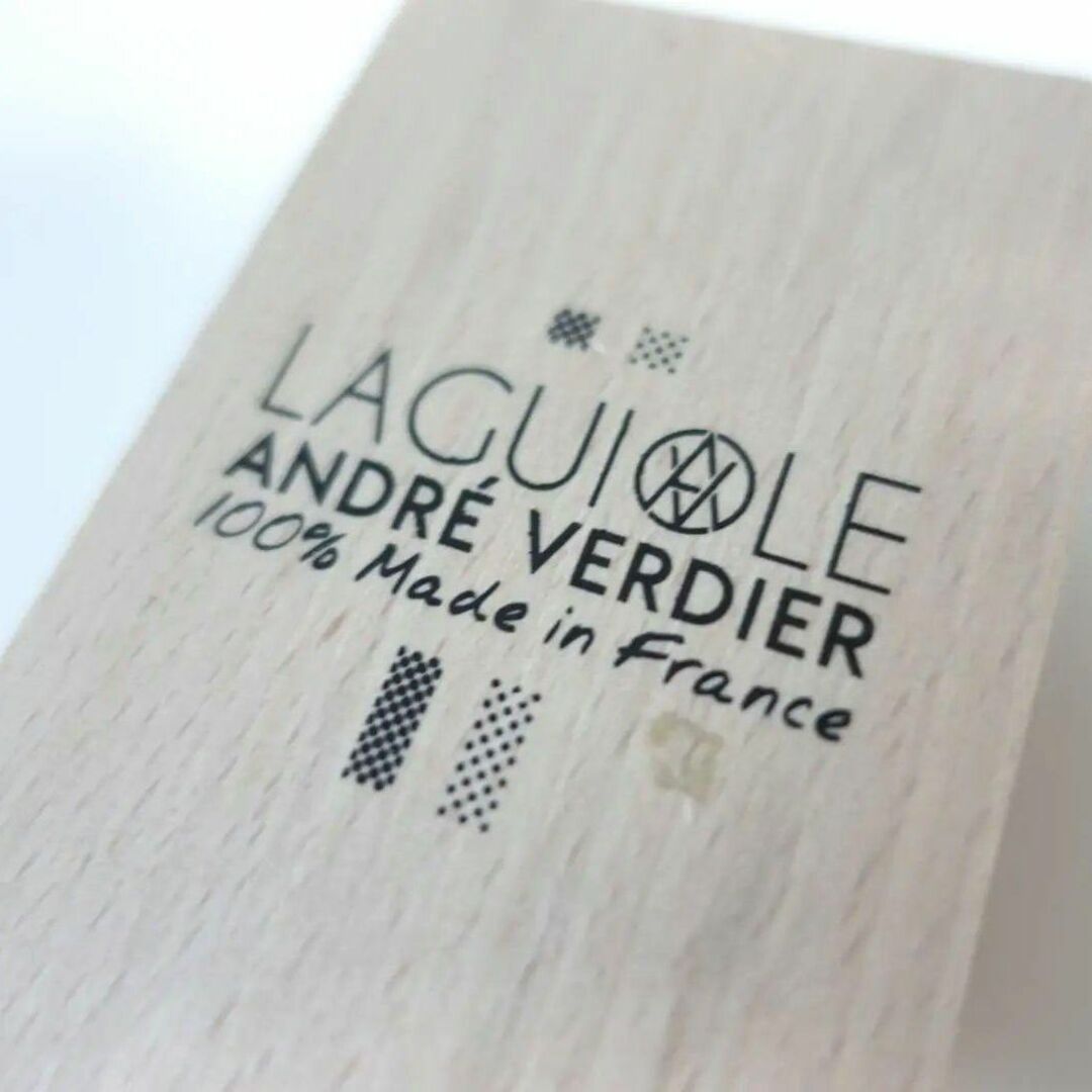 ウッドブロック付✨フランス製 ラギオール Laguiole ステーキナイフ6本