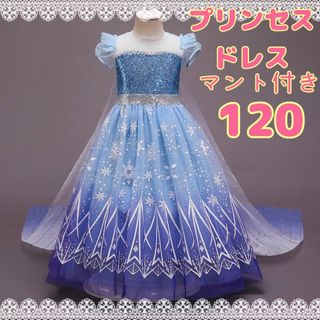 新品  アナ雪ドレス アナ雪 フォーマル プリンセスドレス ディズニー 120(ドレス/フォーマル)