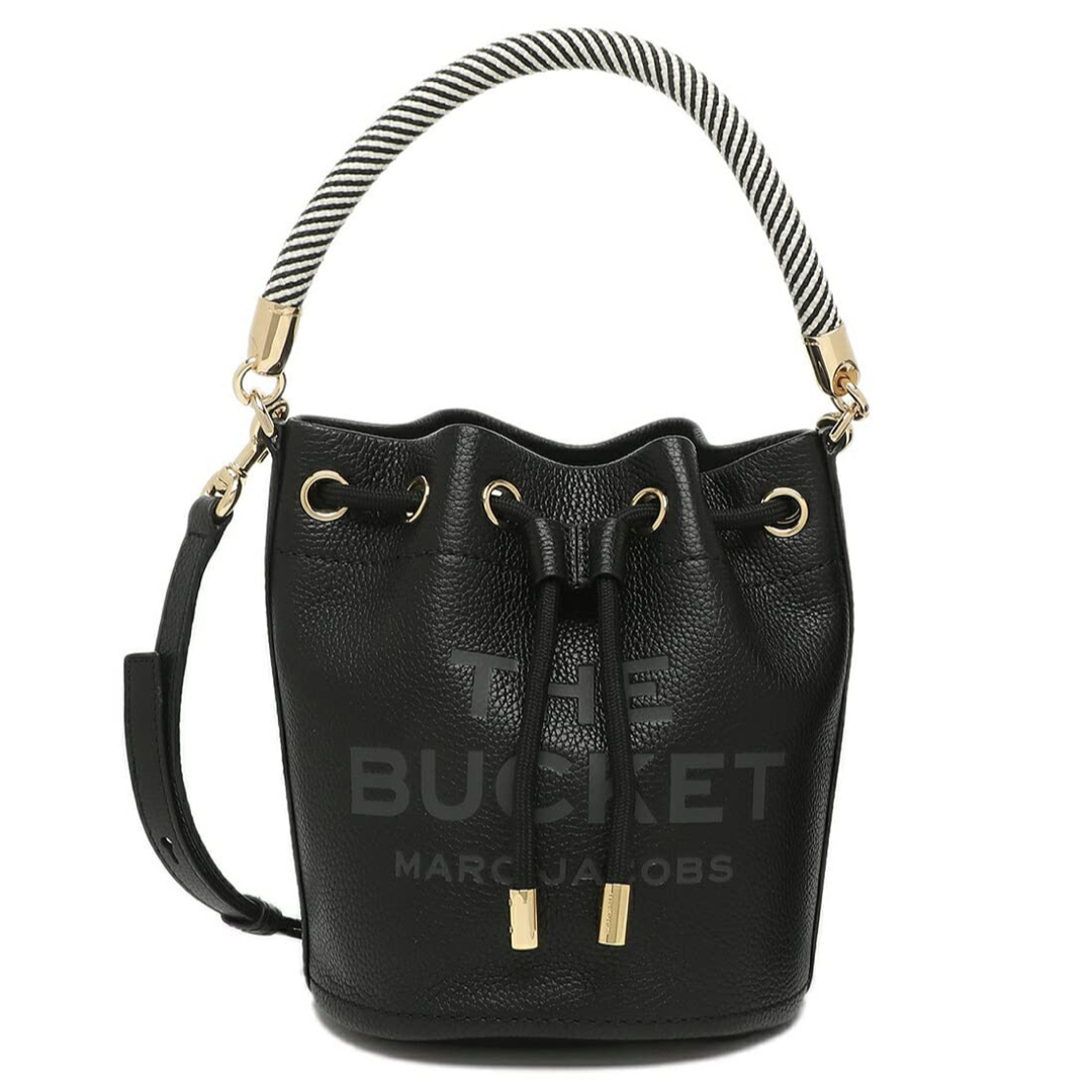 MARC JACOBS(マークジェイコブス)のMARC JACOBS LETHER BUCKETBAG (BLACK) レディースのバッグ(トートバッグ)の商品写真