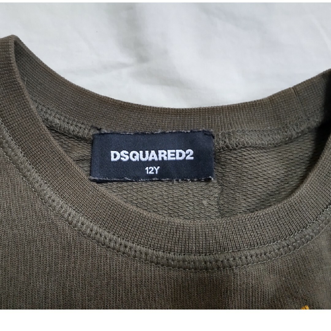 DSQUARED2(ディースクエアード)のトレーナー キッズ/ベビー/マタニティのキッズ服男の子用(90cm~)(Tシャツ/カットソー)の商品写真