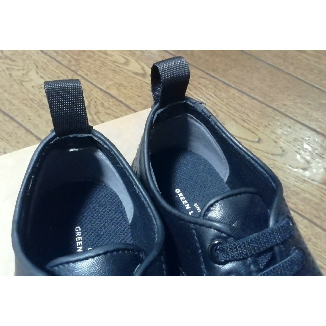 UNITED ARROWS green label relaxing(ユナイテッドアローズグリーンレーベルリラクシング)の【美品】17cm ウイングチップスニーカー グリーンレーベルリラクシング キッズ/ベビー/マタニティのキッズ靴/シューズ(15cm~)(フォーマルシューズ)の商品写真