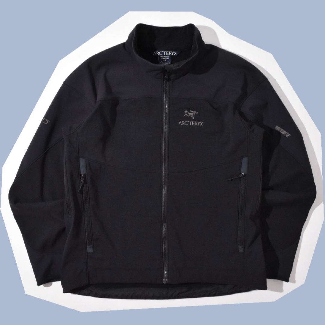 ナイロンジャケットARC'TERYX WINDSTOPPER BLACK L