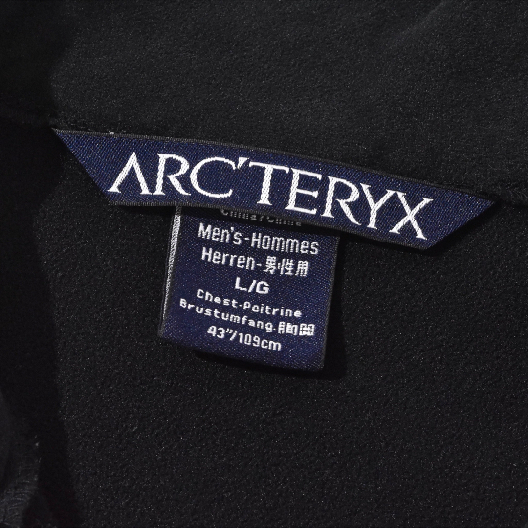 ARC'TERYX SIGMA AR WINDSTOPPER JACKET 黒 ARC'TERYX SIGMA AR WINDSTOPPER JACKET 黒
