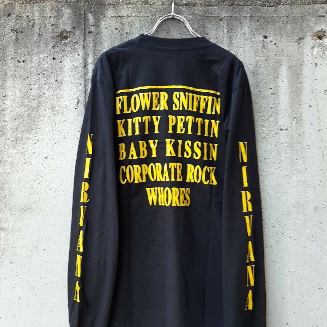 ONE OK ROCK - XL)ロンT nirvana スマイルの通販 by mblueshop ONE OK ROCK - XL)ロンT nirvana スマイルの通販 by mblueshop