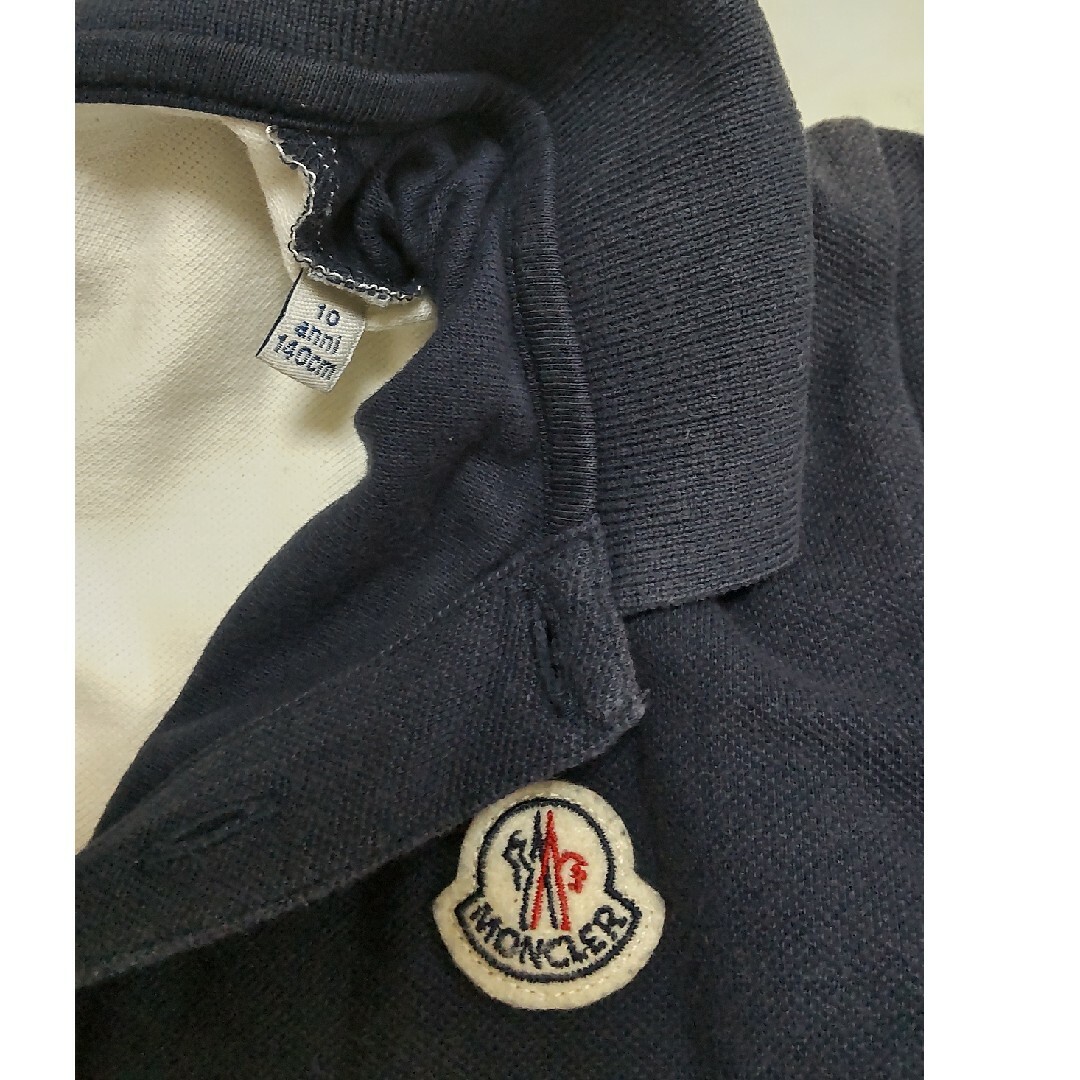 10anni 140cm MONCLER 長袖ポロ モンクレール キッズ-