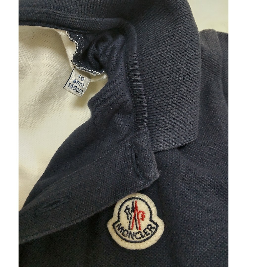 MONCLER(モンクレール)のポロシャツ キッズ/ベビー/マタニティのキッズ服男の子用(90cm~)(Tシャツ/カットソー)の商品写真