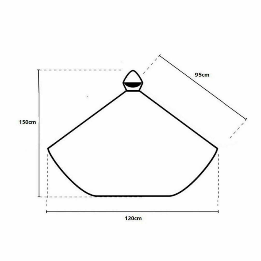 【最安値】レインコート 厚手 ポンチョ 自転車用 レインウエア 1PU スポーツ/アウトドアの自転車(ウエア)の商品写真