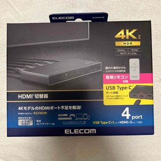 エレコム(ELECOM)のカリオカ様専用　HDMI切替器　4K対応【新品・未使用】(映像用ケーブル)