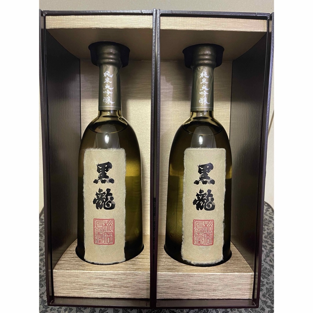 黒龍 純米大吟醸 箱   日本酒 720ml 2本