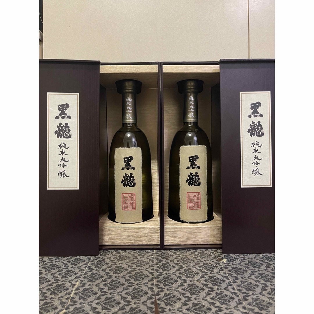 黒龍 純米大吟醸 × 荒木飛呂彦 720ml 2本