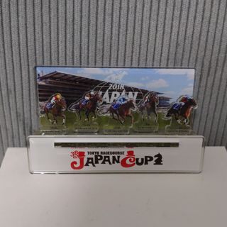 ジャパンカップ　アクリルスーベニアプレート　競馬(その他)