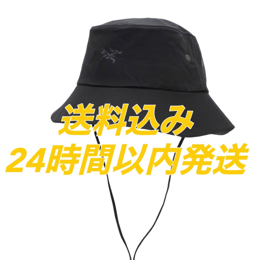 ARC'TERYX シンソロハット sinsolo hat 黒 キャップ トーク - ハット
