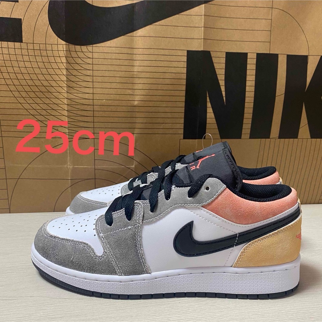 スニーカー25cm AIR JORDAN 1 LOW SE (GS)