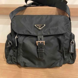 PRADA - 極美品 プラダ PRADA ショルダーバッグ サイドポケット 正規品