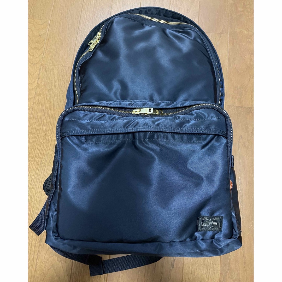 ポーター タンカー 新型バッグパック622-76674 アイアンブルー 美品