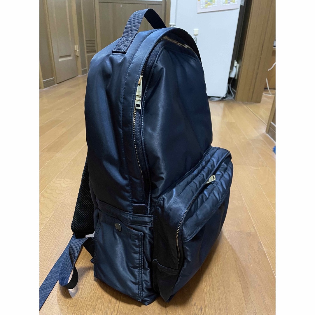 ポーター タンカー 新型バッグパック622-76674 アイアンブルー 美品