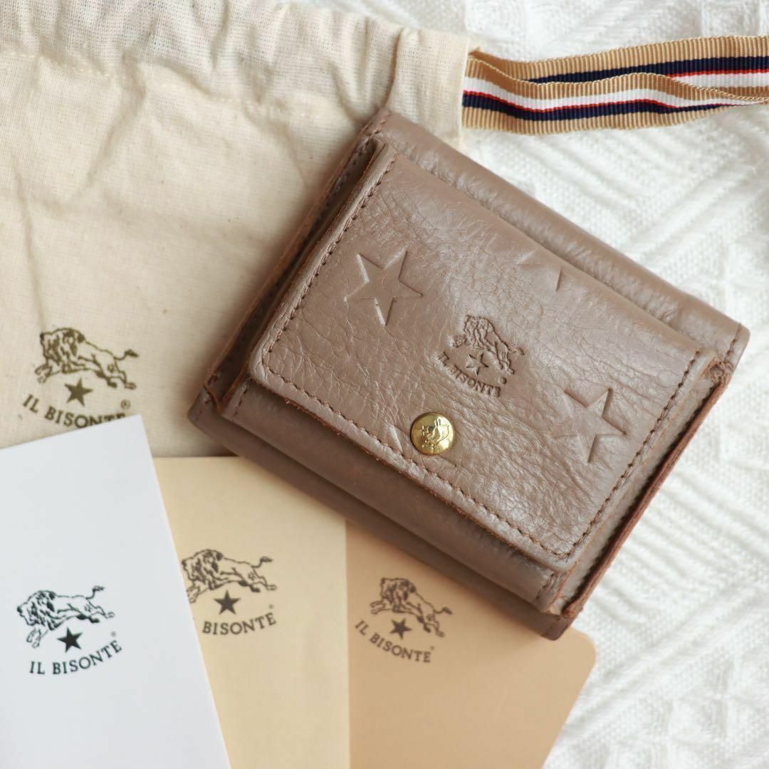 IL BISONTE(イルビゾンテ)の別注限定レア！美品◎イルビゾンテ× journalトリフォルド　三折りウォレット レディースのファッション小物(財布)の商品写真