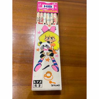 トンボエンピツ(トンボ鉛筆)の【未使用】昭和レトロ　　鉛筆　トンボ鉛筆　1ダース　女の子(鉛筆)