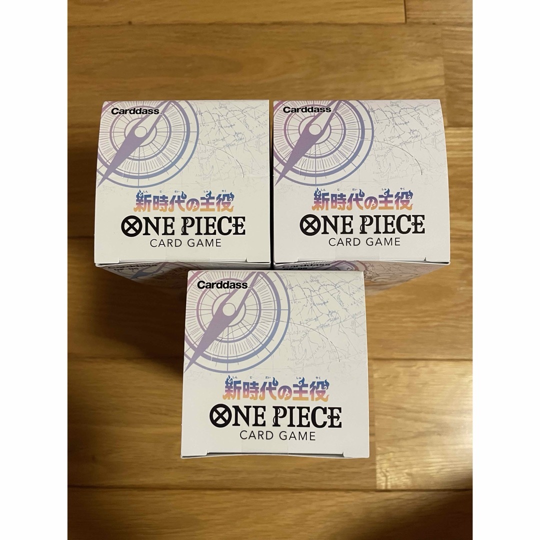 ONE PIECE カードゲーム 新時代の主役 3BOX 新品未開封 テープ付